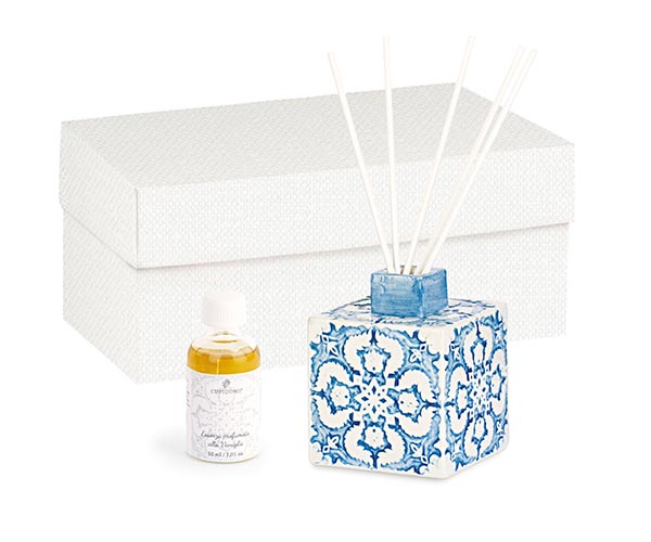 Profumatore in maiolica blu 28928