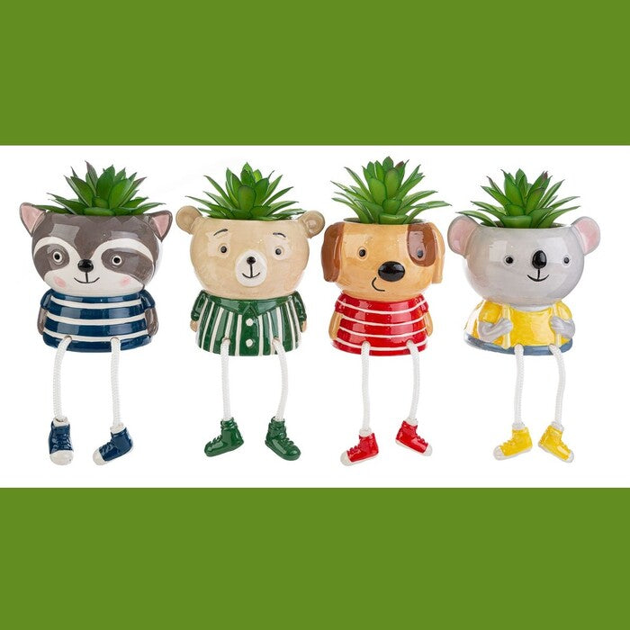 Vasetti Animali colorati LES-56009