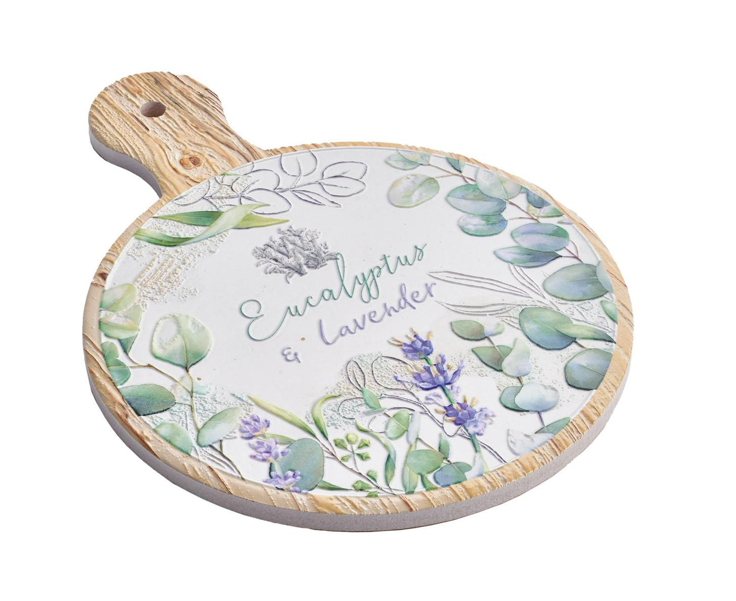 TAGLIERE TRIVET DECORATO TONDO D.15*20