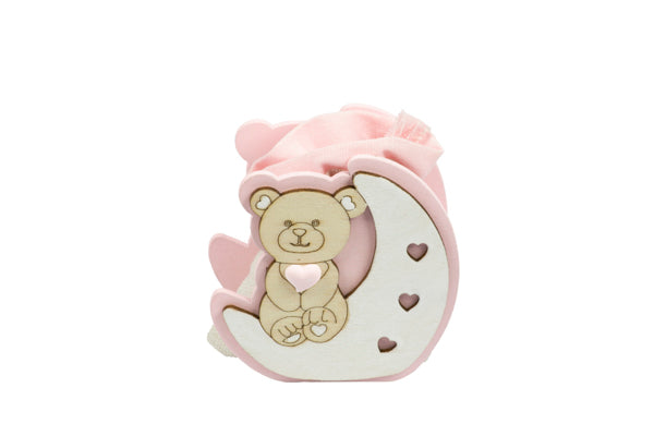 Scatola legno con sacchetto A2733